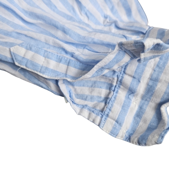 The Group Babaton Adara Linen Blouse Size M - Picture 7 of 10